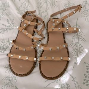 Studded strappy sandals